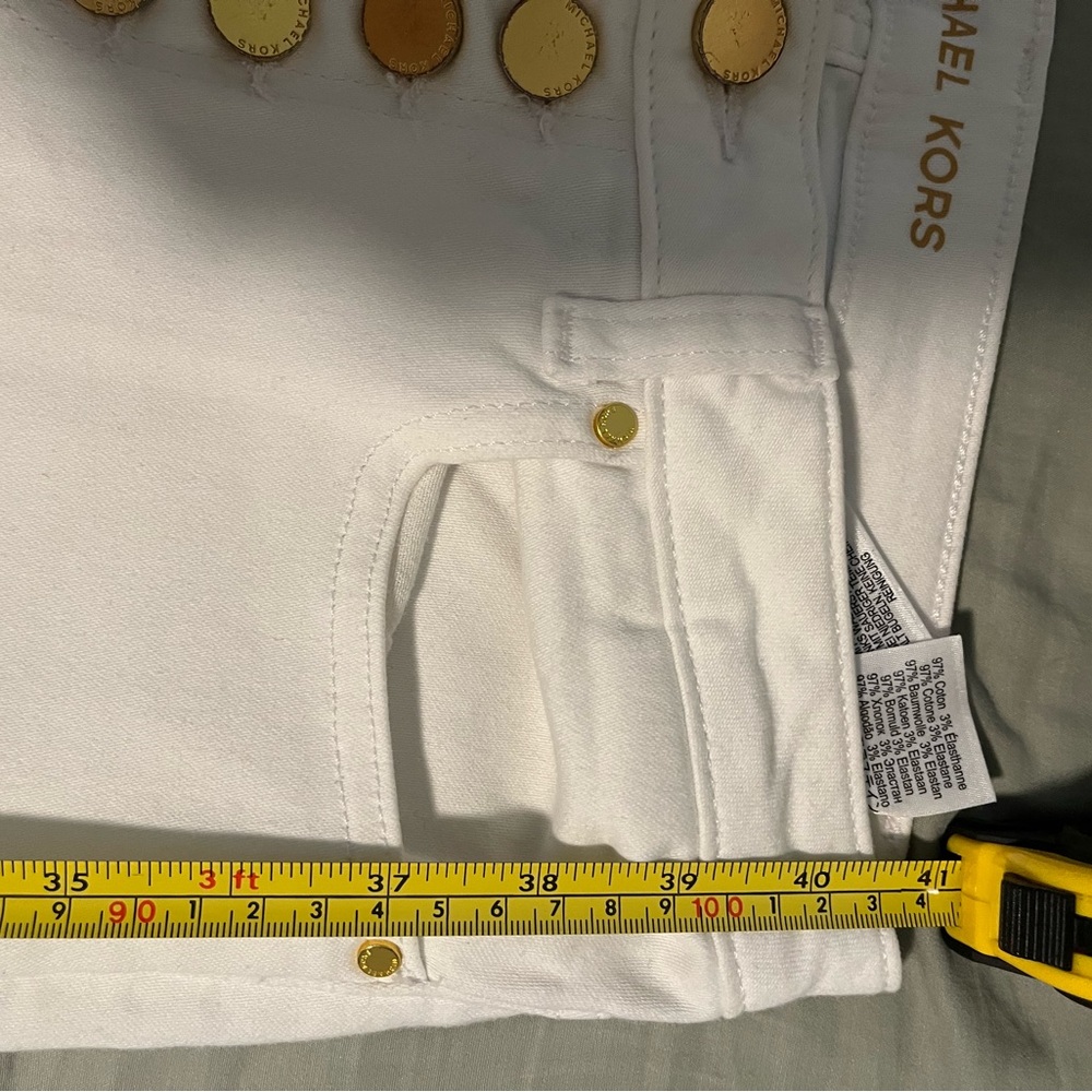 Michael Kors White Bell Bottoms